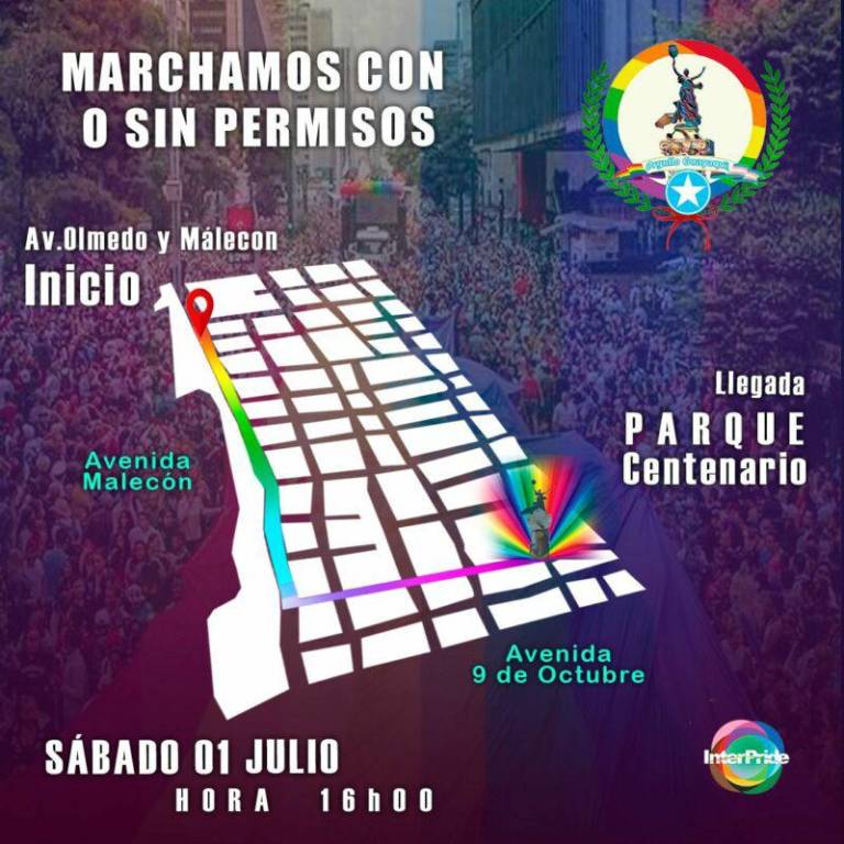 $!Marcha del Orgullo se realizará con o sin permiso en Guayaquil; pero alcalde Aquiles Alvarez dice que no cederá