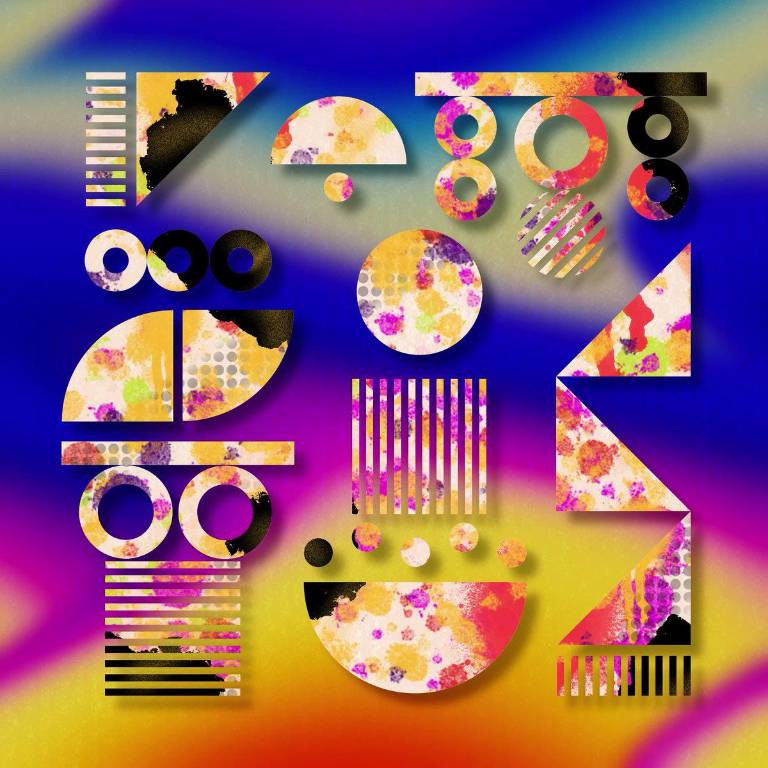 $!Fotografía donde se muestra la obra de la artista colombiana Jimena Buena Vida titulada Where We Come From (De donde venimos) que forma parte de una colección de obras en NFT (token no fungible) de la 23 edición de los Latin Grammy, Miami (EEUU).