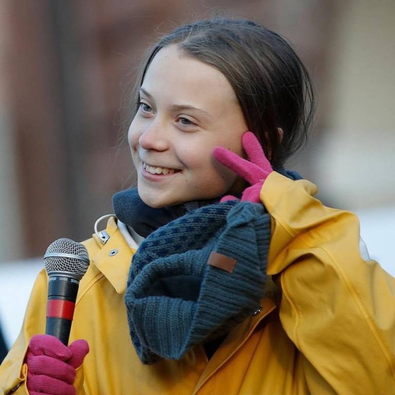 $!Greta Thunberg