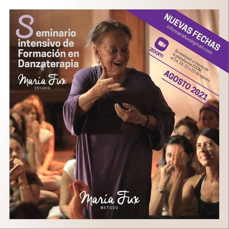 $!La bailarina María Fux impartía clases y se mantenía activa hasta los últimos años de su vida.