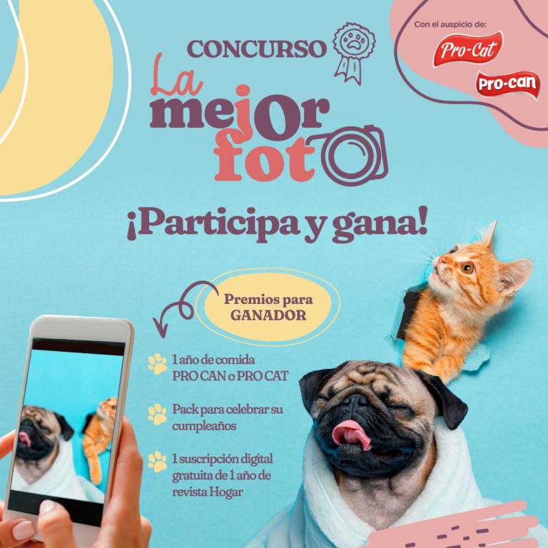 $!Tu perro o gato podrá ganar 1 año de comida gratis y varios premios con este concurso de revista MASCOTAS