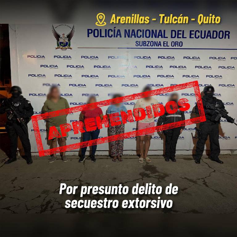 $!Capturan a 12 terroristas de las FARC implicados en secuestro de un director del IESS: pedían USD 500.000
