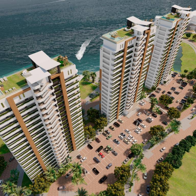 $!Tres edificios de 20 niveles cada uno conforman niveles cada uno conforman Sunset City, un proyecto que se ejecuta en el cantón General Villamil Playas.