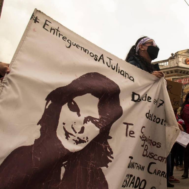 $!La familia de Juliana pide que se encuentren los restos de la víctima.