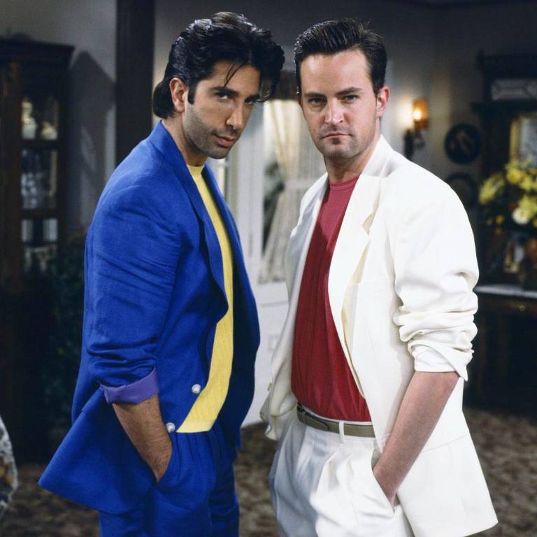 $!Con esta foto David Schwimmer homenajeo a su amigo Matthew Perry.