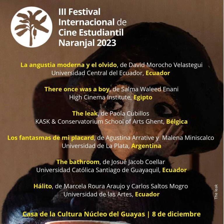 $!Flyer de las presentaciones en la Casa de la Cultura Núcleo del Guayas el 8 de diciembre de 2023.
