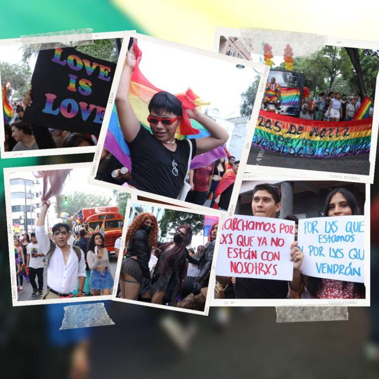 $!Con banderas multicolores, pancartas y mucha algarabía: Así fueron las marchas del Orgullo LGBTIQ+ en Ecuador