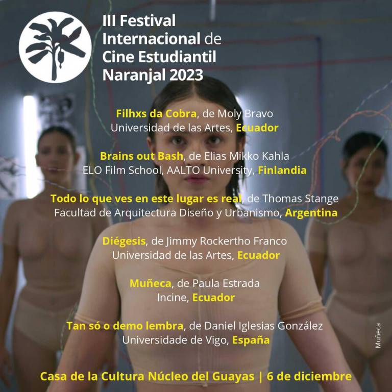 $!Flyer de las presentaciones en la Casa de la Cultura Núcleo del Guayas el 6 de diciembre de 2023.