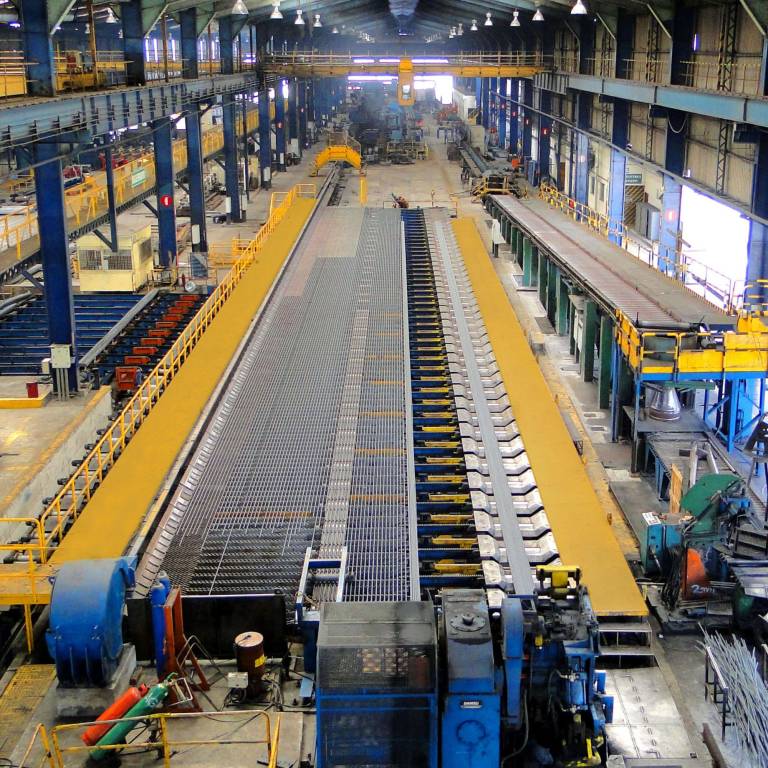 $!Andec produce hierro certificado para la construcción. Su planta matriz produjo el año pasado 85.000 toneladas de hierro.