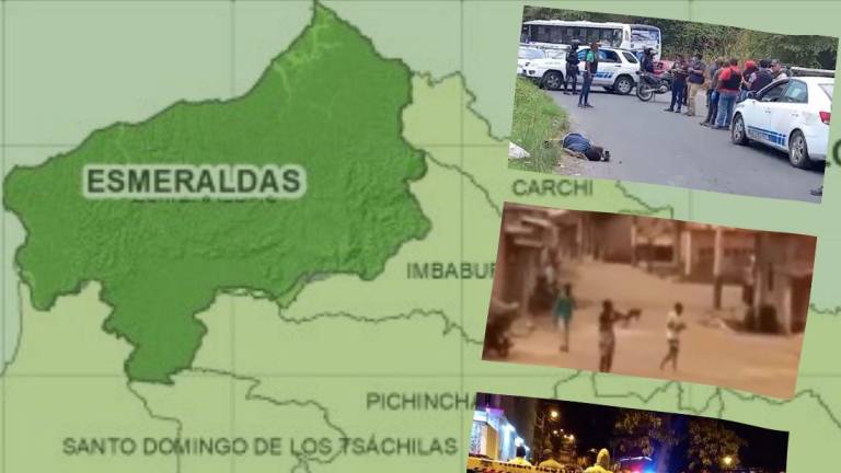 ¿Qué pasa en Esmeraldas? Su tasa de homicidios ya se compara con ciudades mexicanas donde reina la violencia