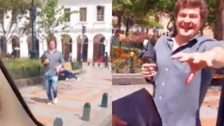 VIDEO: Conductor devolvió una billetera con dinero y documentos a un turista en Cuenca