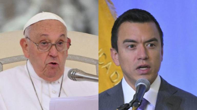 Papa Francisco recibirá al presidente Daniel Noboa el próximo lunes en el Vaticano
