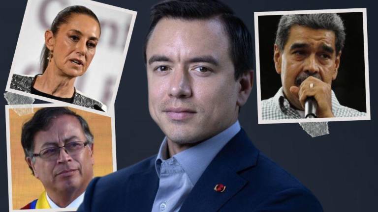 Daniel Noboa responde a Nicolás Maduro, Gustavo Petro y Claudia Sheinbaum tras comentarios de la segunda vuelta electoral
