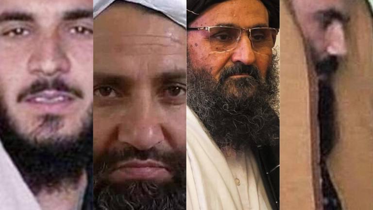 Los cuatro principales líderes talibanes que toman el poder en Afganistán