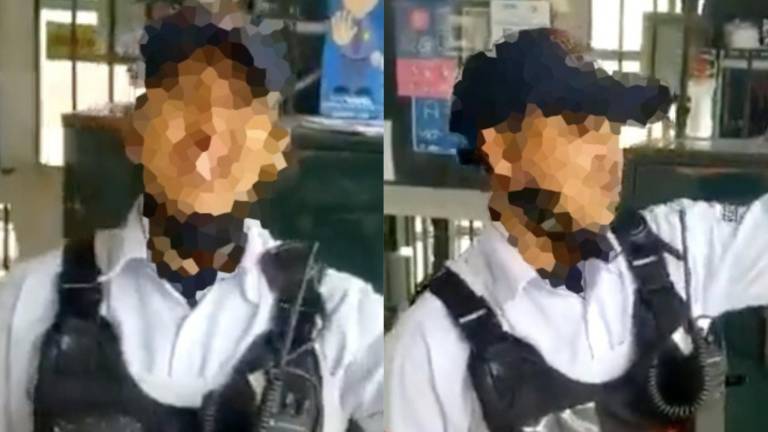 Usuaria de la Metrovía en Guayaquil denuncia acoso de un guardia: Sí, le tiré un beso a la señorita, dijo el empleado
