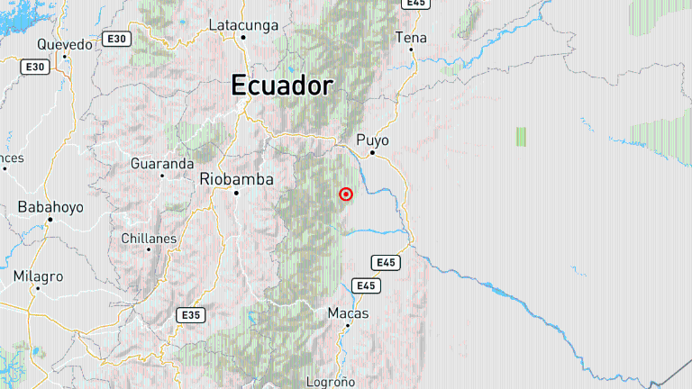 Sismo de magnitud 5.5 en Puyo se sintió con fuerza en Guayaquil