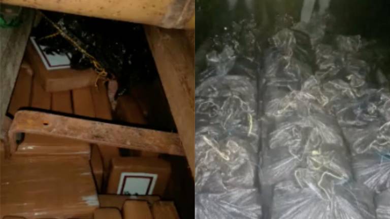 Encuentran dos toneladas de droga bajo tierra en zona rural de Manabí