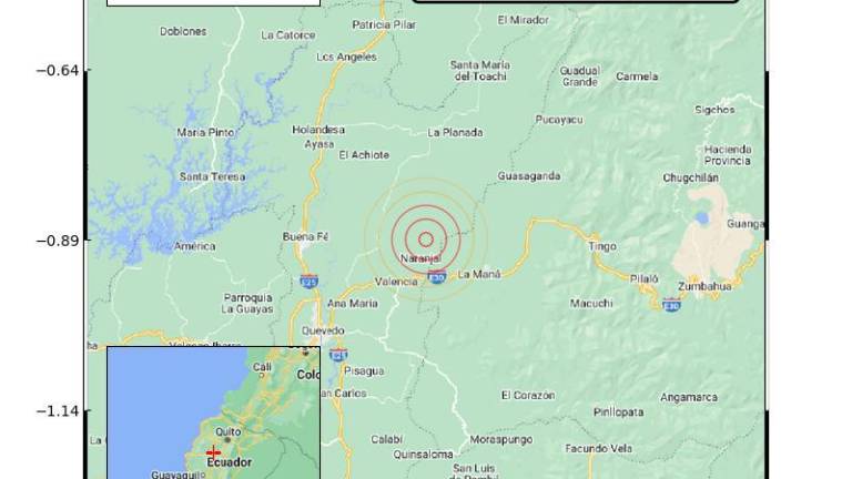 Sismo de magnitud 5.2 se sintió en 13 provincias del Ecuador