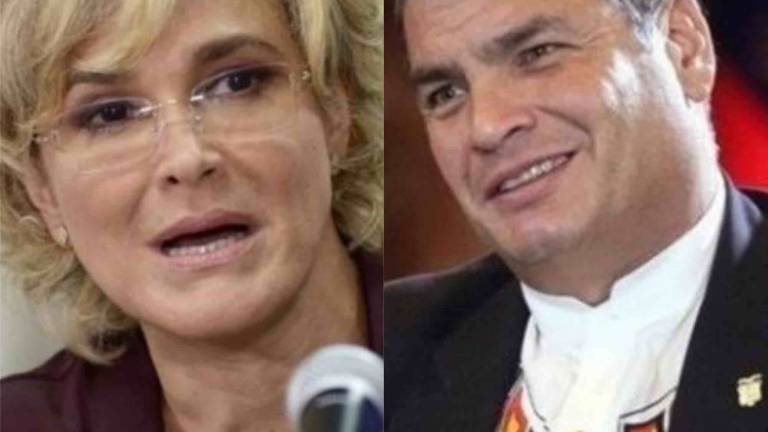 Rafael Correa y otras personalidades se solidarizan con Cynthia Viteri ante críticas sobre su vida privada