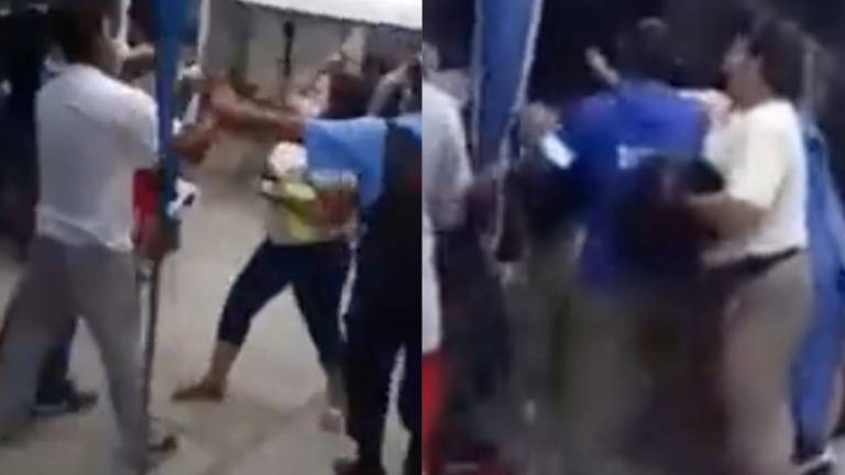 Insultos y agresiones: ciudadanos protagonizaron una riña por acceder a pruebas COVID-19