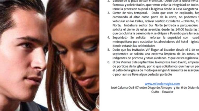 Retirar a personas indigentes, uno de los pedidos para la boda entre Juan David Borrero y Jasmine Tookes