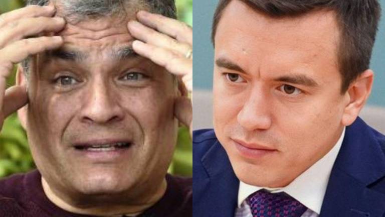 Rafael Correa reacciona al respaldo de Noboa hacia la fiscal: No Daniel, así no