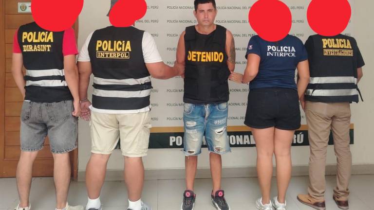 Capturan en Perú a alias ‘Churón’, prófugo de la cárcel de Machala y con alerta roja de Interpol