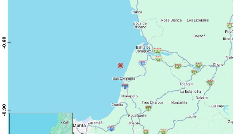 Tres sismos se registraron en Ecuador este 8 de junio: el más fuerte fue de 4,1 en Manabí