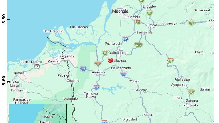 Nuevo sismo de magnitud 3,4 sacude El Oro este lunes 31 de agosto: el epicentro fue en Santa Rosa
