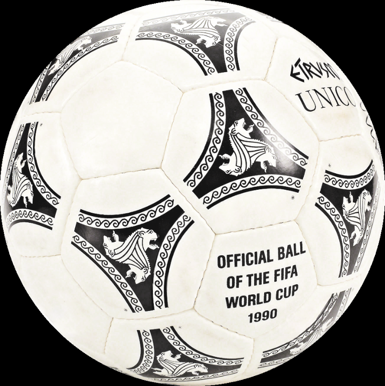 $!Etrusco, balón diseñado para Italia 1990.