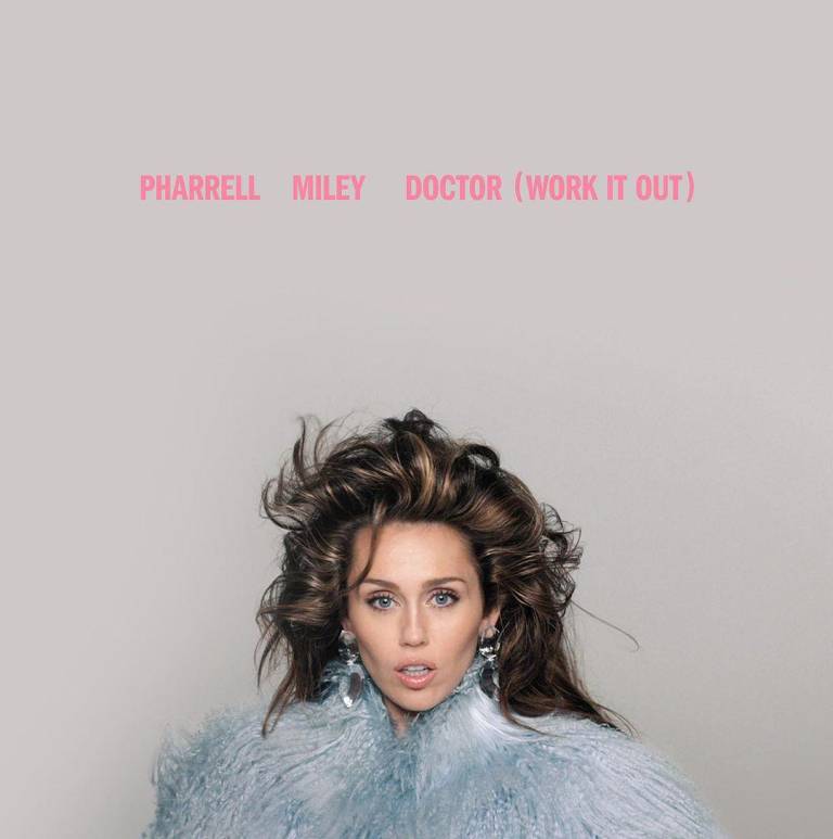 $!Miley Cyrus y Pharrell Williams estrenan 'Doctor (Work It Out)', 10 años después de crearla