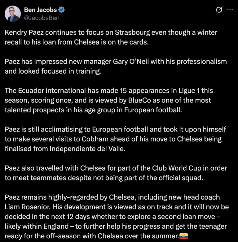 $!Tuit del periodista Ben Jacobs.