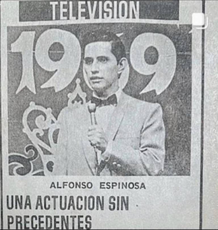 $!Alfonso Espinosa de los Monteros durante la Elección de Miss Ecuador de 1969.