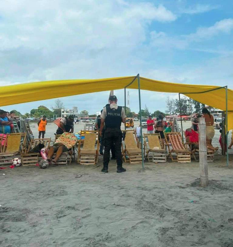 $!Ataque armado en playa de Cojimíes en Pedernales, Manabí.
