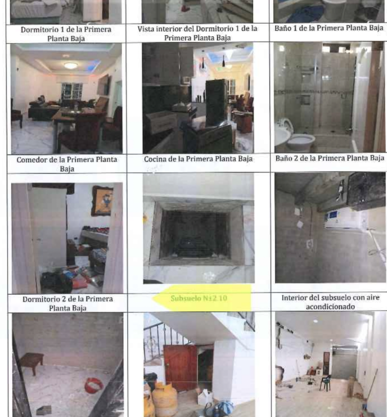 $!El inmueble de los padres de Fito también contaba con un subsuelo tipo búnker.