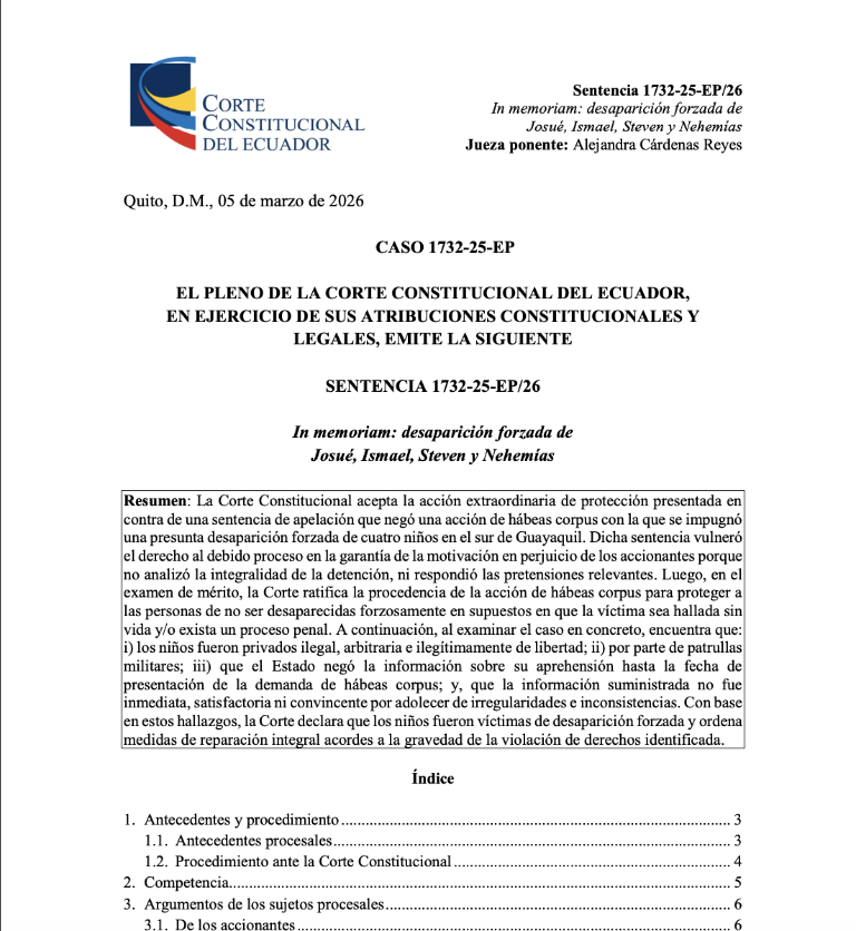 $!Sentencia de la Corte Constitucional.