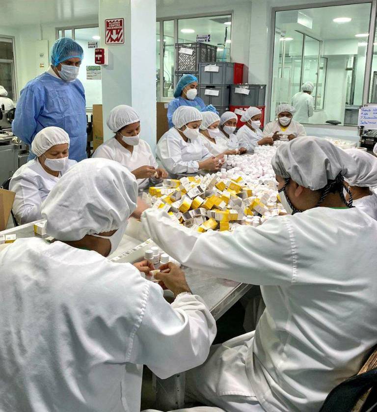 $!Los medicamentos importados tienen una participación del 82 por ciento en el mercado ecuatoriano.