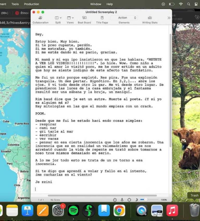 $!Con metáforas y reflexiones literarias, Jezzini compartió su proceso de desconexión.