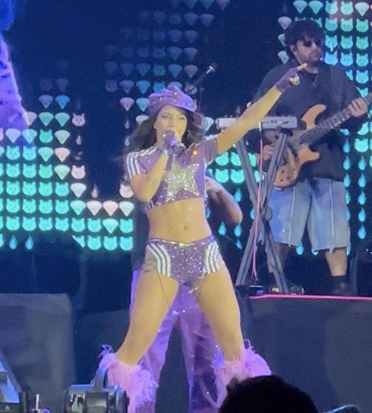 $!Fans ecuatorianos corearon durante dos horas los éxitos de la cantante argentina.