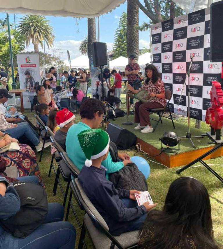 $!Vecinos de Cumbayá asisten a programa de vinculación de la USFQ