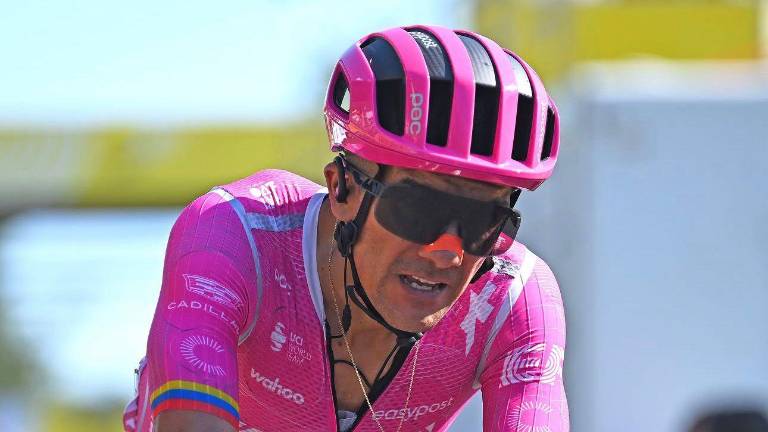 Richard Carapaz, ciclista ecuatoriano.