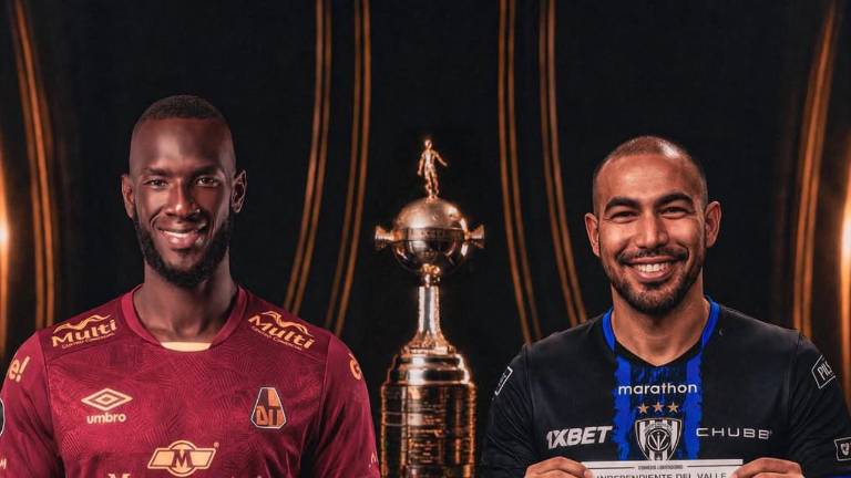 Anderson Angulo es jugador de Deportes Tolima, mientras que Juniors Sornoza es jugador de Independiente del Valle.