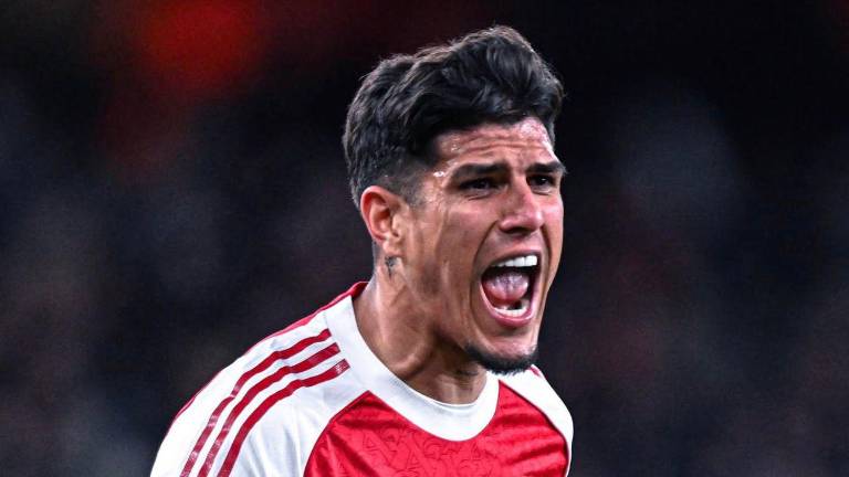 Piero Hincapié, jugador del Arsenal.