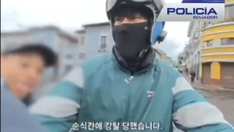 Robo viral en Quito: así capturaron al presunto implicado en el ataque a un youtuber extranjero
