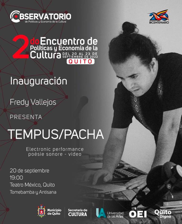 $!En Quito se desarrollará el 2do Encuentro de Políticas y Economía de la Cultura