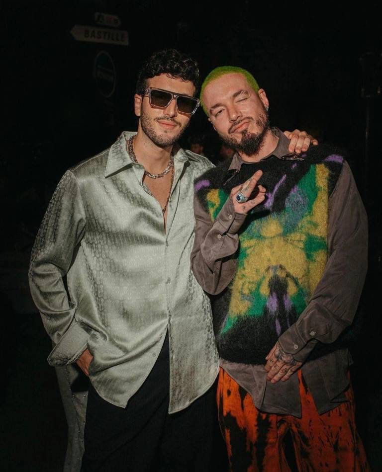 $!SebastianYatra, el invitado estrella en el desfile de Louis Vuitton