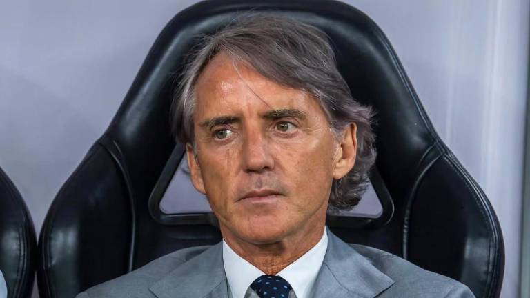Roberto Mancini, director técnico de Italia.