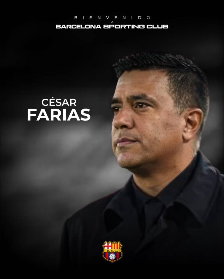 $!Cesar Farías, nuevo entrenador de Barcelona.