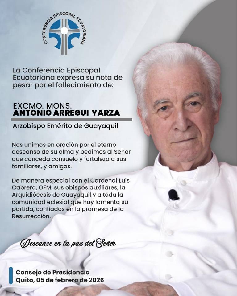 $!¿Quién fue Antonio Arregui? La historia del arzobispo que lideró la Iglesia Católica en Guayaquil