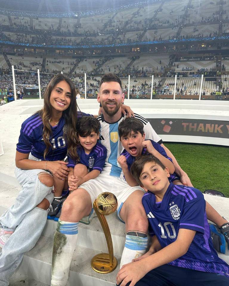 $!Antonela Roccuzzo, el apoyo incondicional de Lionel Messi